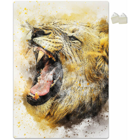 YOUNG LION - POSTER in PVC da 3mm - Misura: 70x100 cm