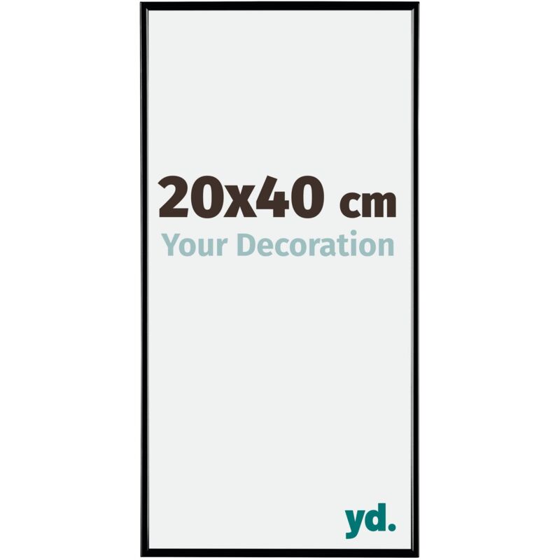 Yd. - Cadre photo 20x40 - Noir Brillant - Plastique - Evry Yd. - Cadre photo 20x40 - Noir Brillant - Plastique - Evry
