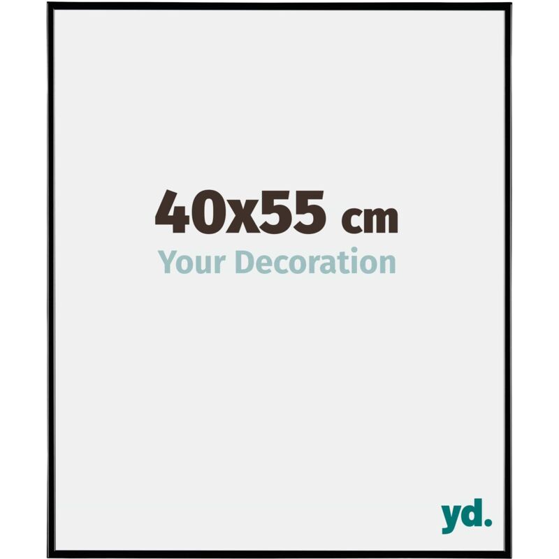 Yd. - Cadre photo 40x55 - Noir Brillant - Plastique - Evry Yd. - Cadre photo 40x55 - Noir Brillant - Plastique - Evry