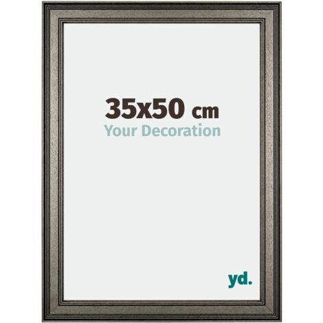 Your Decoration - 50x50 cm - Cadres Photo en MDF Avec Verre Plexiglas -  Anti-Reflet - Excellente Qualité - Or - Cadre Decoration Murale - Catania,  - Achat & prix