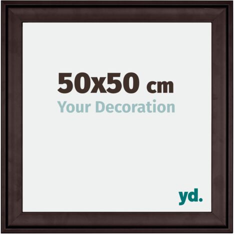 Your Decoration - 60x84 cm - Cadres en Bois avec Verre acrylique - Anti-Reflet - Excellente Qualité - Brun - Cadre Decoration Murale - Birmingham. - Brun