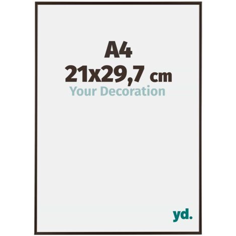 Cadre Photo 61x91,5 cm - Anthracite - Plastique - Evry