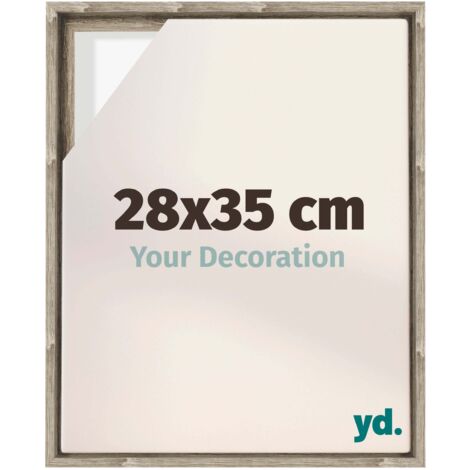 Your Decoration - Cadre flottant  - Chene Sonoma - Cadre en caisse américaine pour toile sur chassis - MDF - Lyon