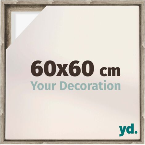 Your Decoration - Cadre flottant  - Chene Sonoma - Cadre en caisse américaine pour toile sur chassis - MDF - Lyon