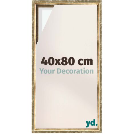 Your Decoration - Cadre flottant  - Or Antique - Cadre en caisse américaine pour toile sur chassis - MDF - Lyon