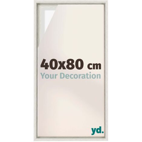 Your Decoration - Cadre flottant  - Peinture À La Chaux - Cadre en caisse américaine pour toile sur chassis - MDF - Lyon