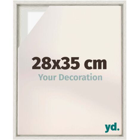 Your Decoration - Cadre flottant  - Peinture À La Chaux - Cadre en caisse américaine pour toile sur chassis - MDF - Lyon