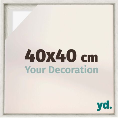 Your Decoration - Cadre flottant  - Peinture À La Chaux - Cadre en caisse américaine pour toile sur chassis - MDF - Lyon