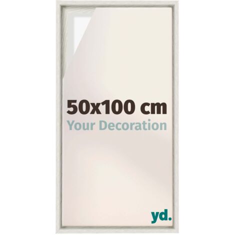 Your Decoration - Cadre flottant  - Peinture À La Chaux - Cadre en caisse américaine pour toile sur chassis - MDF - Lyon