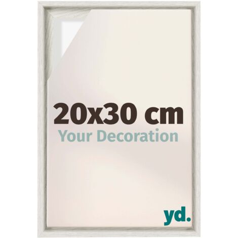Your Decoration - Cadre flottant  - Peinture À La Chaux - Cadre en caisse américaine pour toile sur chassis - MDF - Lyon