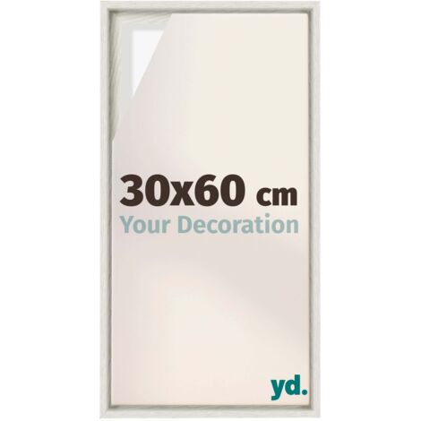 Your Decoration - Cadre flottant  - Peinture À La Chaux - Cadre en caisse américaine pour toile sur chassis - MDF - Lyon