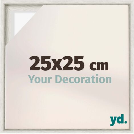 Your Decoration - Cadre flottant  - Peinture À La Chaux - Cadre en caisse américaine pour toile sur chassis - MDF - Lyon