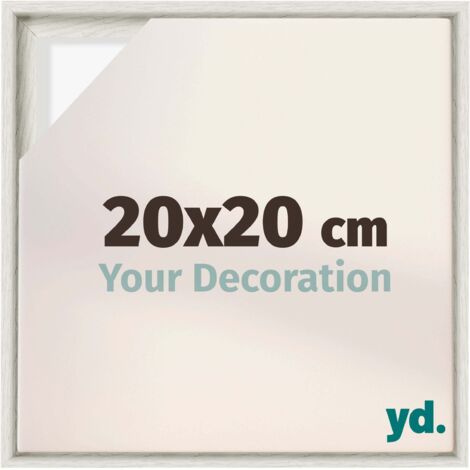 Your Decoration - Cadre flottant  - Peinture À La Chaux - Cadre en caisse américaine pour toile sur chassis - MDF - Lyon