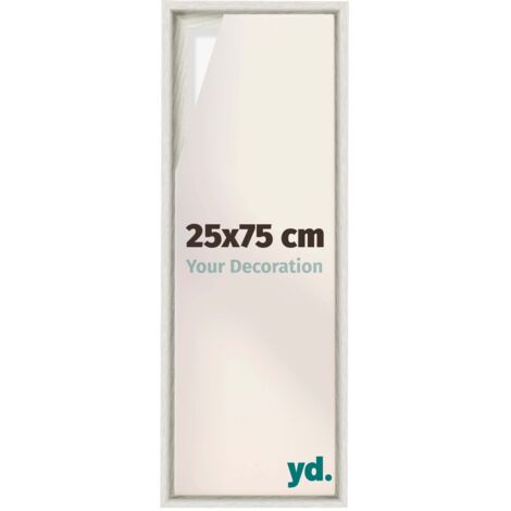 Your Decoration - Cadre flottant  - Peinture À La Chaux - Cadre en caisse américaine pour toile sur chassis - MDF - Lyon