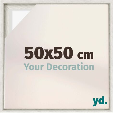Your Decoration - Cadre flottant  - Peinture À La Chaux - Cadre en caisse américaine pour toile sur chassis - MDF - Lyon