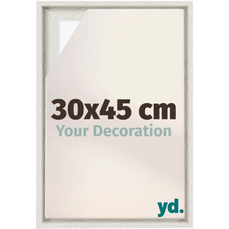 Your Decoration - Cadre flottant  - Peinture À La Chaux - Cadre en caisse américaine pour toile sur chassis - MDF - Lyon