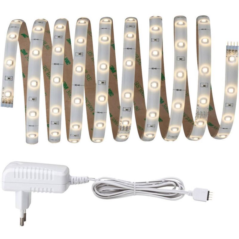 YourLED 70320 Ruban led (Set complet) avec connecteur mâle 12 v 3 m blanc chaud 1 pc(s) - Paulmann