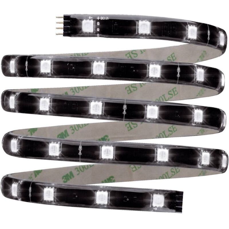 YourLED 70319 Ruban led (Set complet) avec connecteur mâle 12 v 1.5 m rvb 1 pc(s) - Paulmann