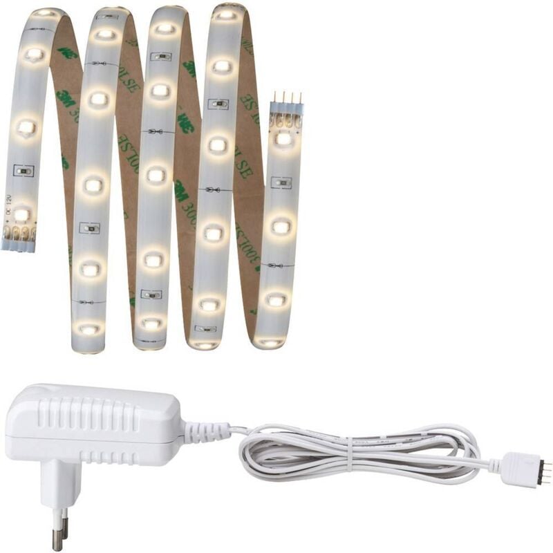 YourLED 70317 Ruban led (Set complet) avec connecteur mâle 12 v 1.5 m blanc chaud 1 pc(s) - Paulmann