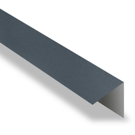Yousteel – Faîtière simple à rabat pour tôle tuile – Acier 0.50 mm – Longueur 1000 mm – Finition mat texturé 35 µm – Compatible TUILE R