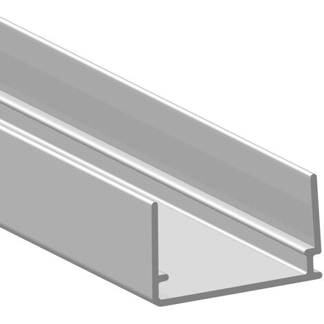 Yousteel – Obturateur pour plaque polycarbonate alvéolaire 16 mm – Aluminium léger – Longueur 1000 mm – Étanchéité renforcée pour installations extérieures