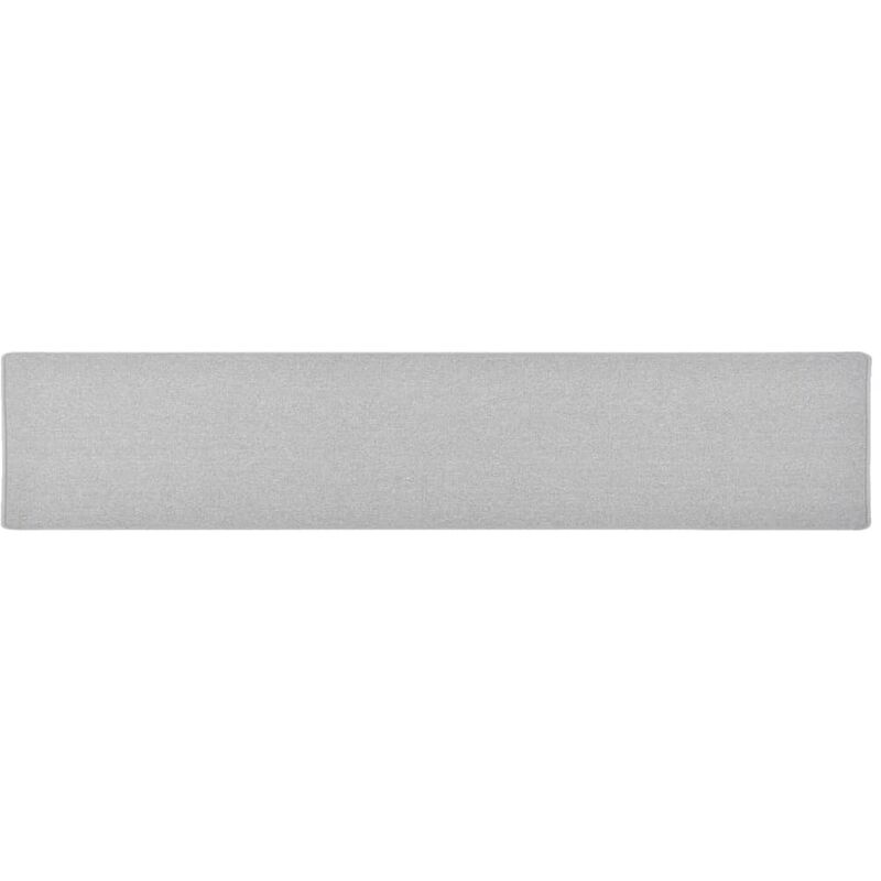 

Alfombra de pasillo gris claro 50x250 cm - Gris - Youthup