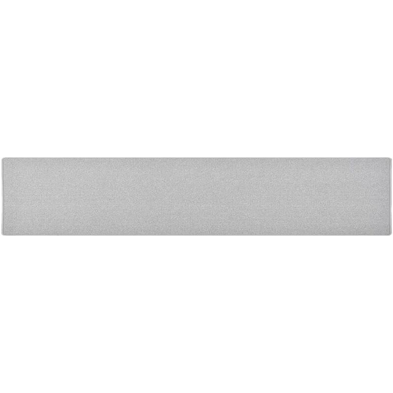 

Alfombra de pasillo gris claro 80x400 cm - Gris - Youthup