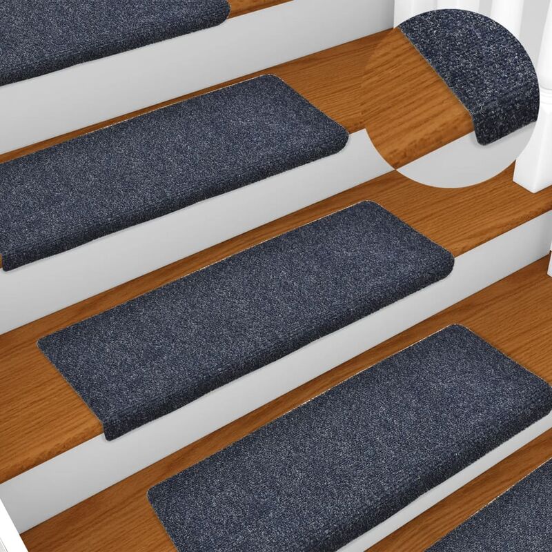 

Alfombrillas de escalera 10 unidades gris antracita 65x25 cm - Antracita - Youthup
