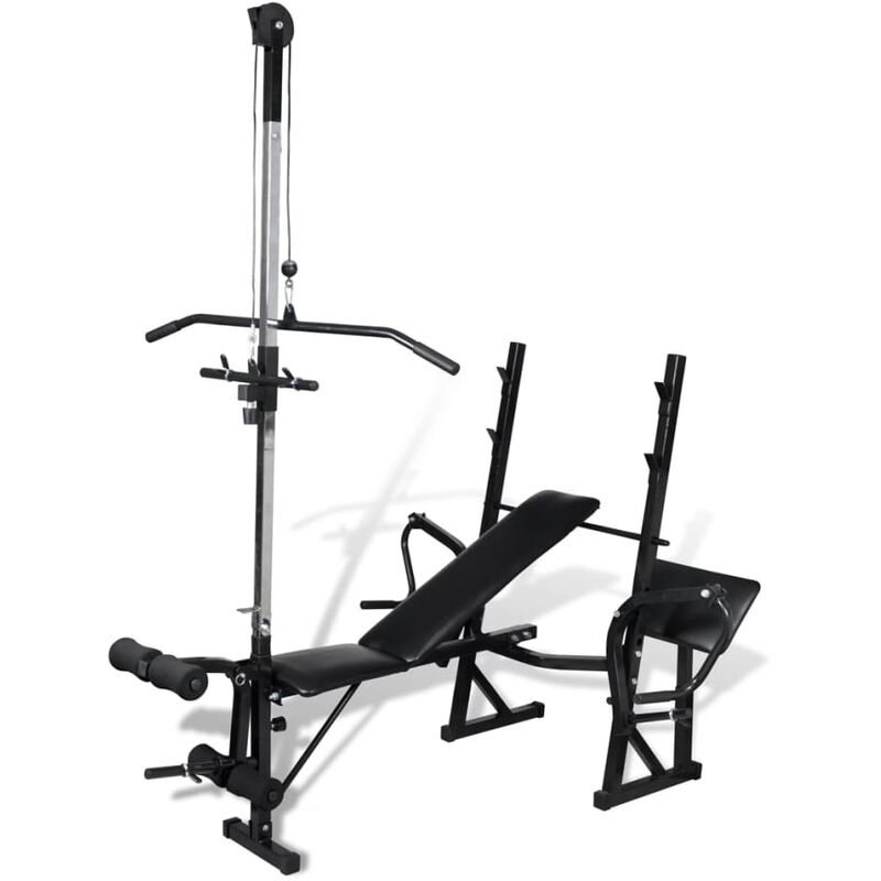 

Banco de ejercicios y musculación casero - Negro - Youthup
