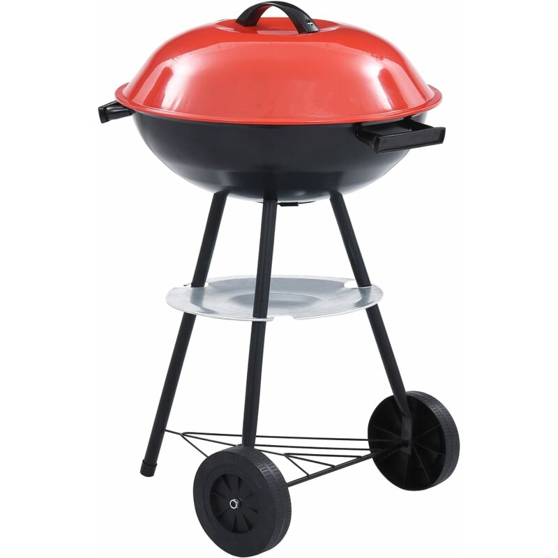 

Barbacoa portátil de carbón con ruedas XXL 44 cm - Multicolor - Youthup