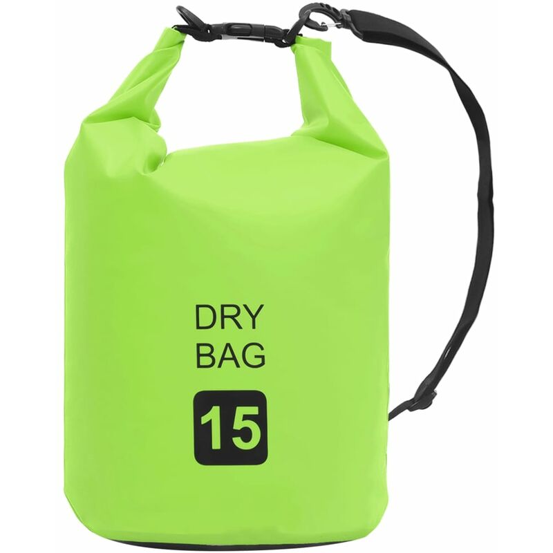 

YOUTHUP Bolso acuático impermeable PVC verde 15 L