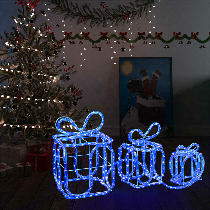 

Cajas de regalo adorno navideño 180 LED interior y exterior - Youthup