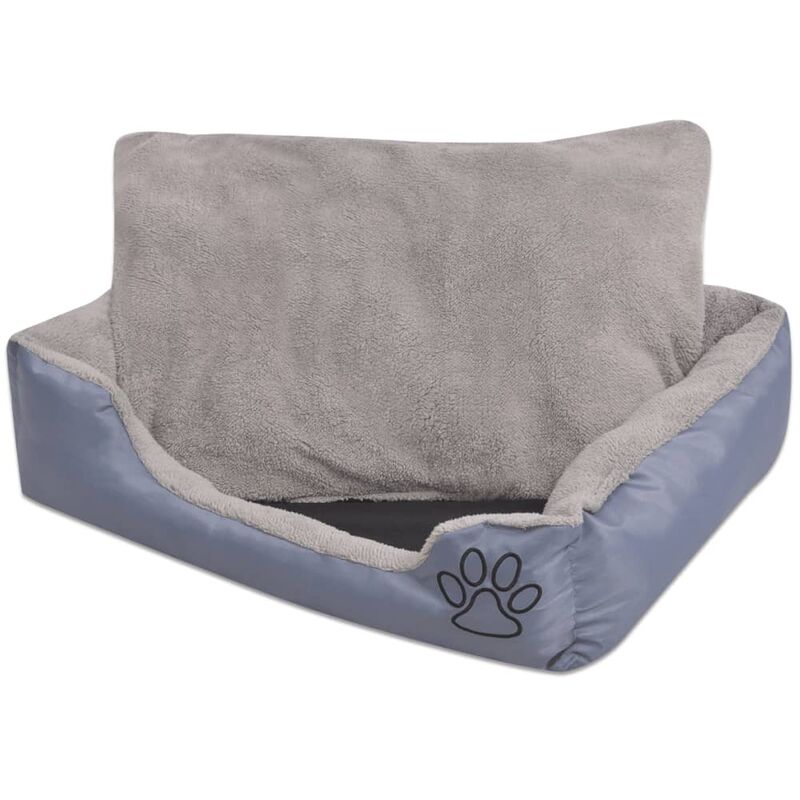 

Cama para perro con cojín acolchado talla XXL gris - Gris - Youthup