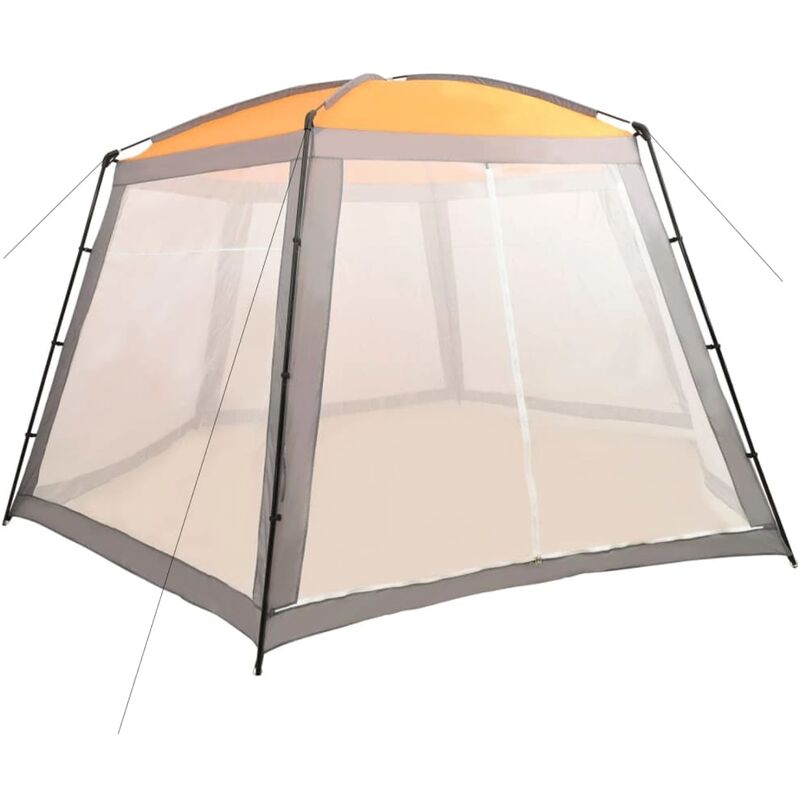 

Carpa para piscinas 590x520x250 cm gris - Youthup