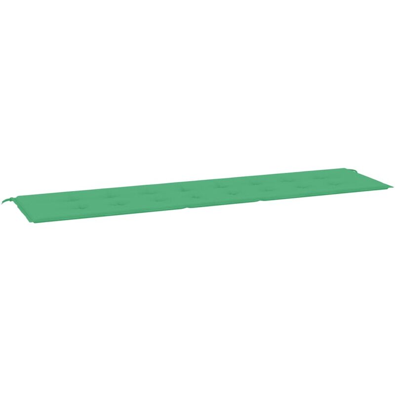 

Cojín de banco de jardín verde 200x50x4 cm - Verde - Youthup