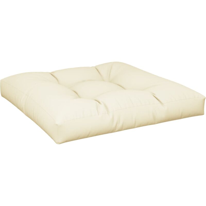 

Cojín para sofá de palets color crema 70x70x12 cm - Crema - Youthup