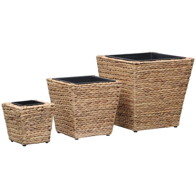 

Conjunto de arriates 3 piezas jacinto de agua - Marrón - Youthup