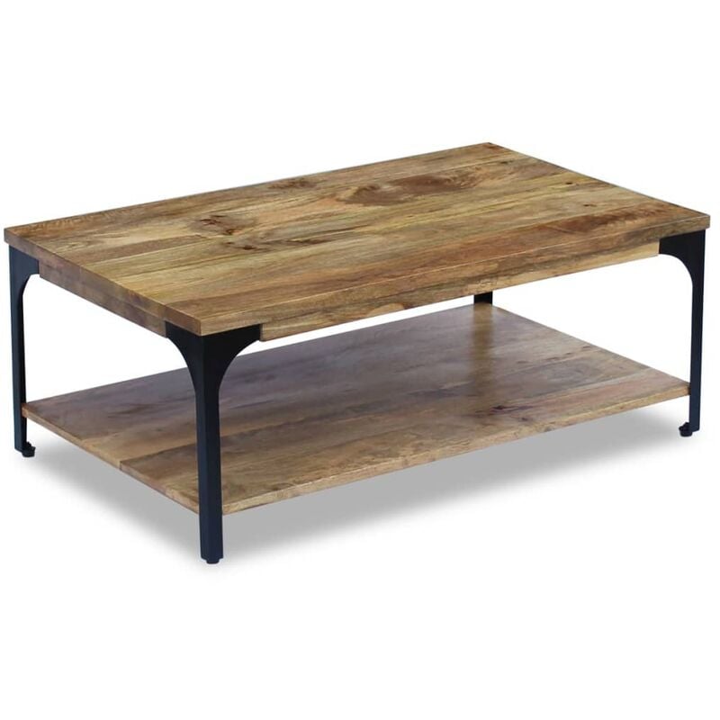 Couchtisch Mangoholz 100x60x38 cm - Youthup
