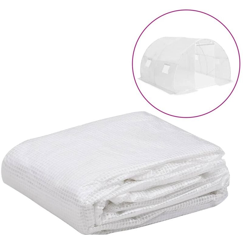 

Cubierta de repuesto para invernadero transparente 9 m² 3x3x2 m - Youthup