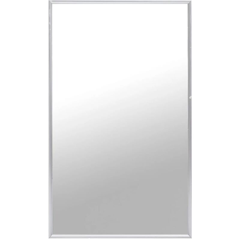 

YOUTHUP Espejo plateado 100x60 cm - Plateado