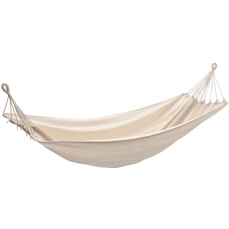 

Hamaca 260 x 150 cm. Blanco - Crema - Youthup