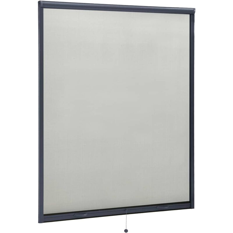 Insektenschutzrollo für Fenster Anthrazit 150x170 cm - Youthup