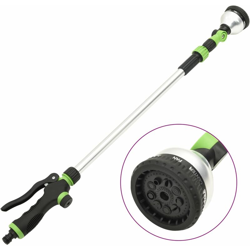 

Lanza pulverizadora telescópica 9 funciones 110 cm - Negro - Youthup