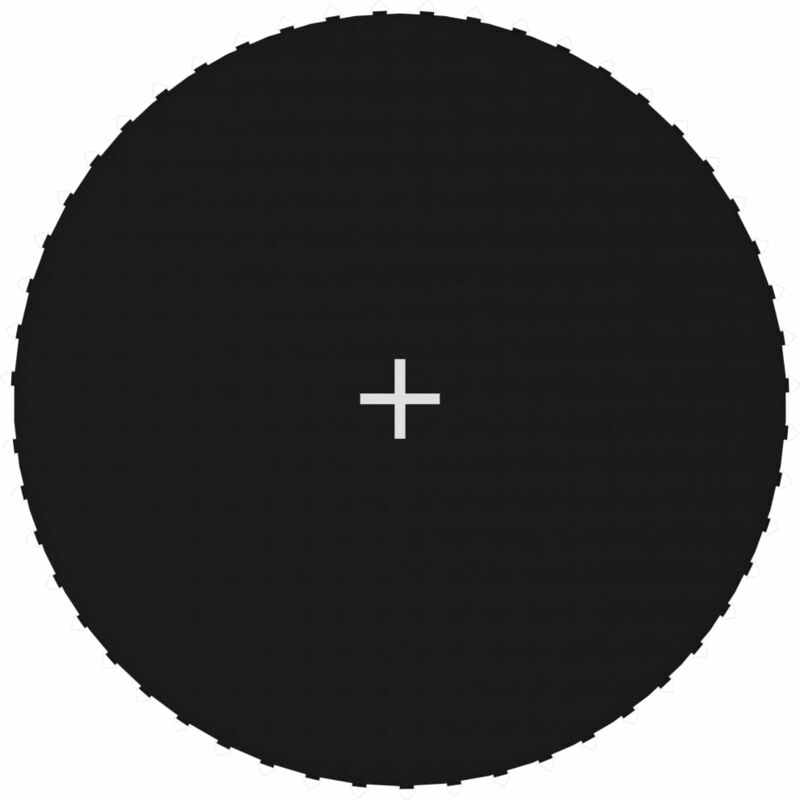 

Lona de salto para cama elástica redonda tela negro 3,05 m - Negro - Youthup
