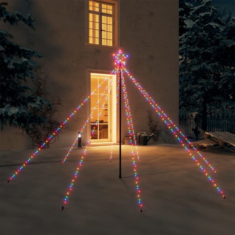 

Luces árbol de Navidad interior/exterior 400 LED colores 2,5 m - Multicolor - Youthup
