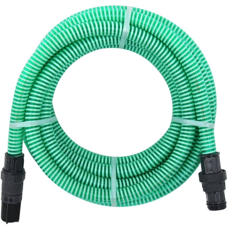 

Manguera de succión con conectores PVC 10 m 22 mm verde - Verde - Youthup