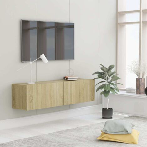 YOUTHUP Mobile TV Rovere Sonoma 120x30x30 cm in Truciolato