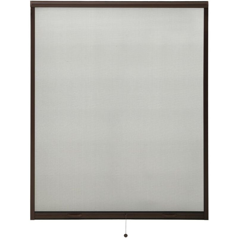 

Mosquitera enrollable para ventanas marrón 150x170 cm - Marrón - Youthup