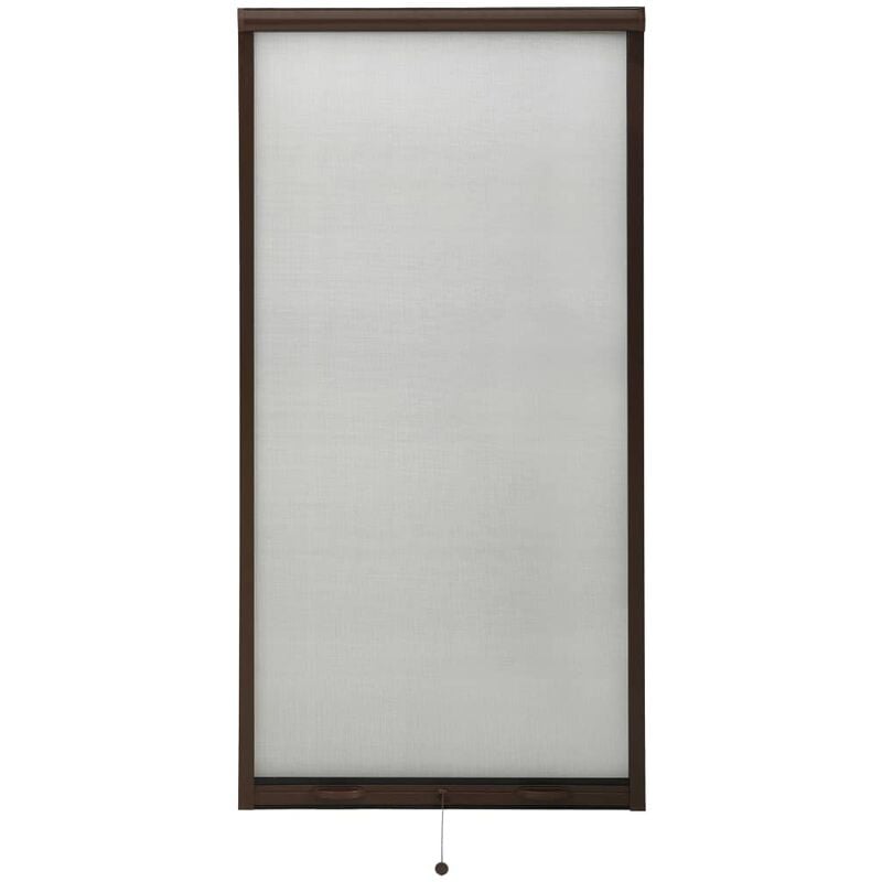 

Mosquitera enrollable para ventanas marrón 70x150 cm - Marrón - Youthup