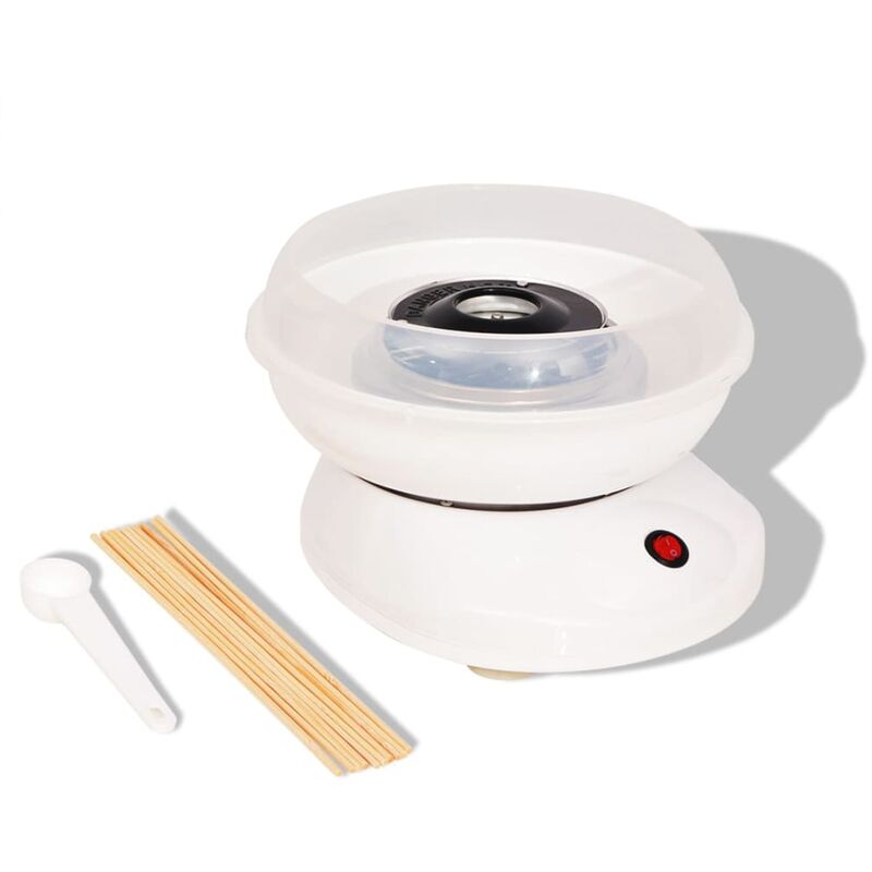 

Máquina de algodón de azúcar 480 W blanca - Blanco - Youthup